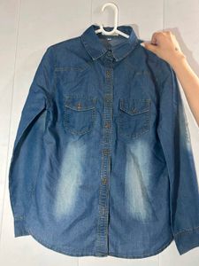 Classic Blue Denim Shirt