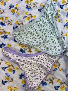 Floral Print Briefs - Pack of 2 not mine