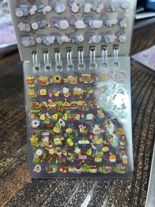 Cute Furry Friends Mini Sticker Book