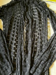 Black Net Shrug