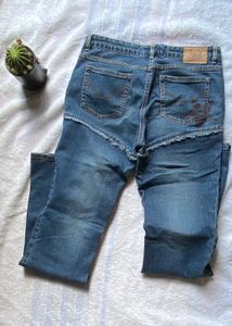 y2k Stylish Blue Denim Jeans