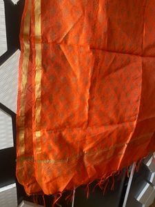 Women’s Hand Block Printed Chanderi Dupatta