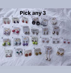 Shiny Teardrop Earrings Pick any three