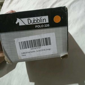 Orange Dublin Mug with Lid