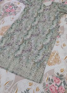 Elegant Floral Print Kurta Set with Dupatta