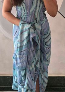 sea dress with jacket