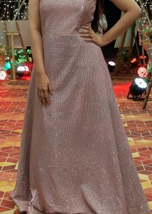 Sparkling Pink Maxi Dress