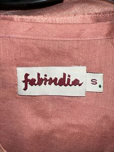 Fabindia Silk  Rose Pink Kurta with palazzo