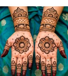 Elegant Henna Tattoo Stencils