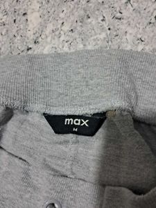 Grey Full Length Sweatpants