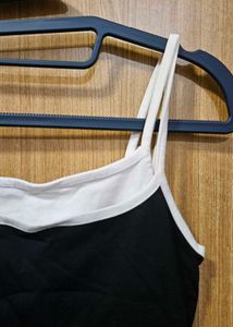Black &amp; White Tank Top