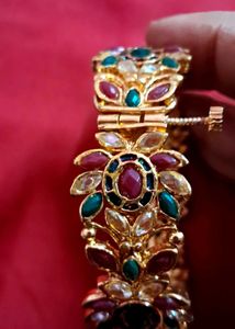 🎀🎀Gold Plated Kundan Patla set with pench