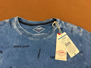 Lee Cooper Blue Washed T-Shirt