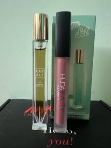 Huda Beauty Liquid Matte 💄&amp; Kayali perfume set