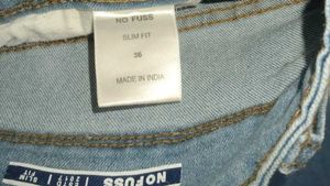 Light Wash Denim Jeans