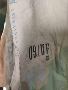 Casual Camo Button-Down Shirt- Read description