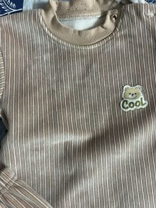 Cute Striped Pajama Set for Kids