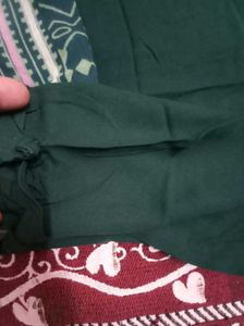 Stylish Dark Green Kurta with dupatta