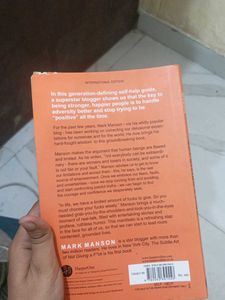 The Subtle Art of Not Giving a F*ck by Mark Manson