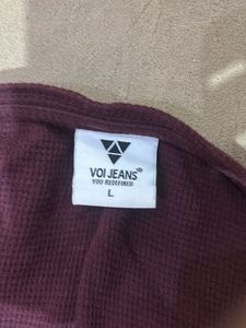 Maroon Long Sleeve T-Shirt