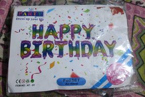 Rainbow Colour Balloon