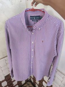 Ralph Lauren Gingham Button-Down Shirt