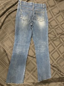 Tony Black+ Vintage Wash Bootcut Jeans