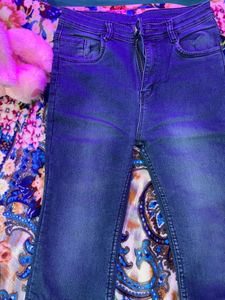 Flared Denim Jeans