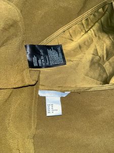 H&amp;M Olive Green Dress with Open Back Detail