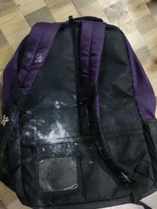 Purple Jumbo School Backpack