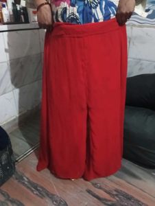 green kurti with duppatta and plazo