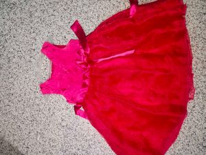 Girl's Red Party Dress