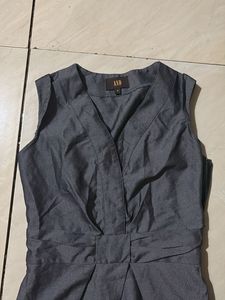 AND Paris gray Sleeveless dress