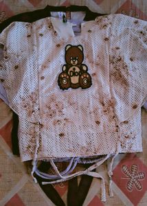 Girls Maroon,levender,brown Full Sleeve Top