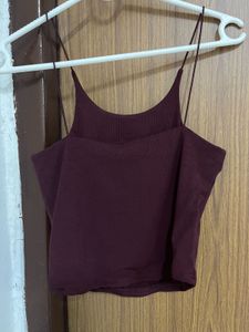 Burgundy Cami Top