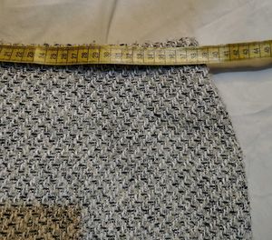 Textured Tweed Mini Skirt