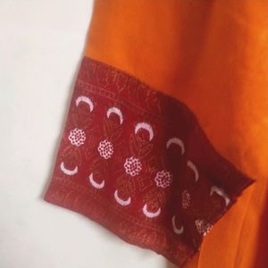 orange  Ethnic Shrug(Women's)