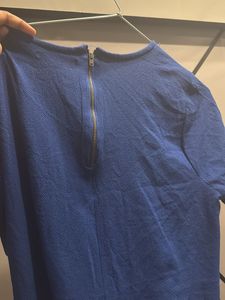Blue T-Shirt Dress