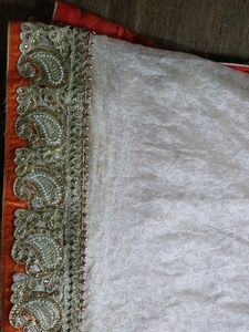 Embroidered Saree