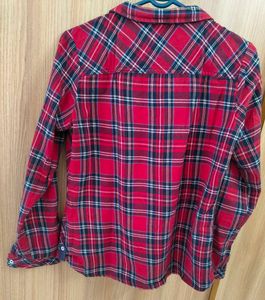 🔥DJ&amp;C Cozy &amp; Classic Red Plaid Flannel Shirt!