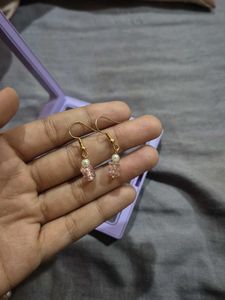 Elegant Pearl &amp; Pink Beaded Watch Bracelet