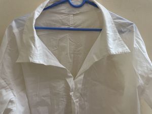 Classic White Collared Shirt
