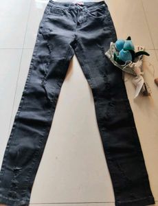 Black Ripped Jeans