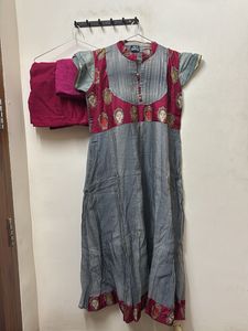 Stylish Printed Kurta with Bottom