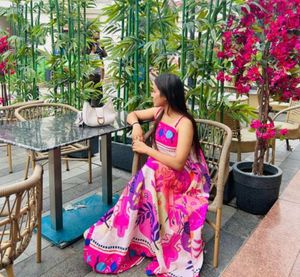 Vibrant Floral Maxi Dress