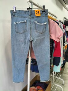 Zara Denim Ripped Jeans