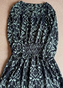 Stylish Printed Mini Dress