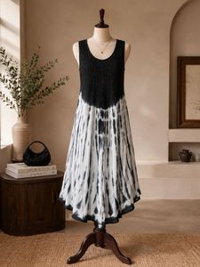 Tie-Dye Sleeveless Dress
