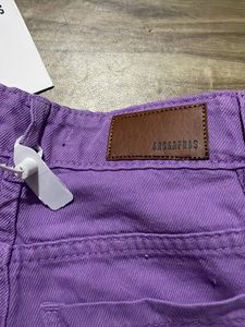 Purple Wide Leg Pants