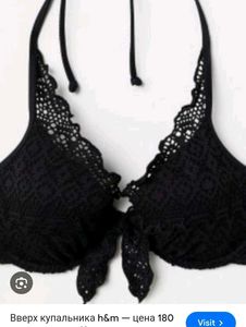 Black Crochet Bikini set🦋